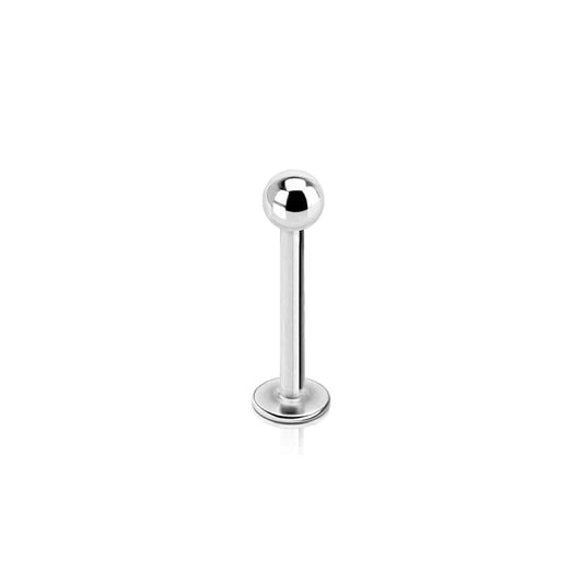 Steel Labret Piercing Bar - SkinKandy | Body Jewellery & Piercing Online Australia