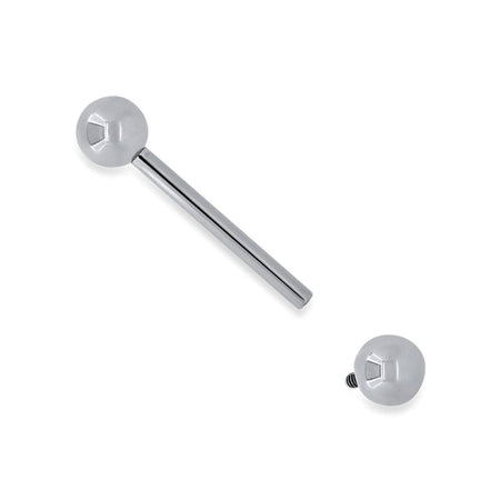 Titanium Internal Thread Barbell