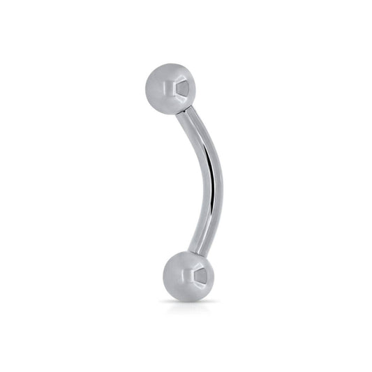 Titanium Internal Thread Curved Barbell - SkinKandy | Body Jewellery & Piercing Online Australia