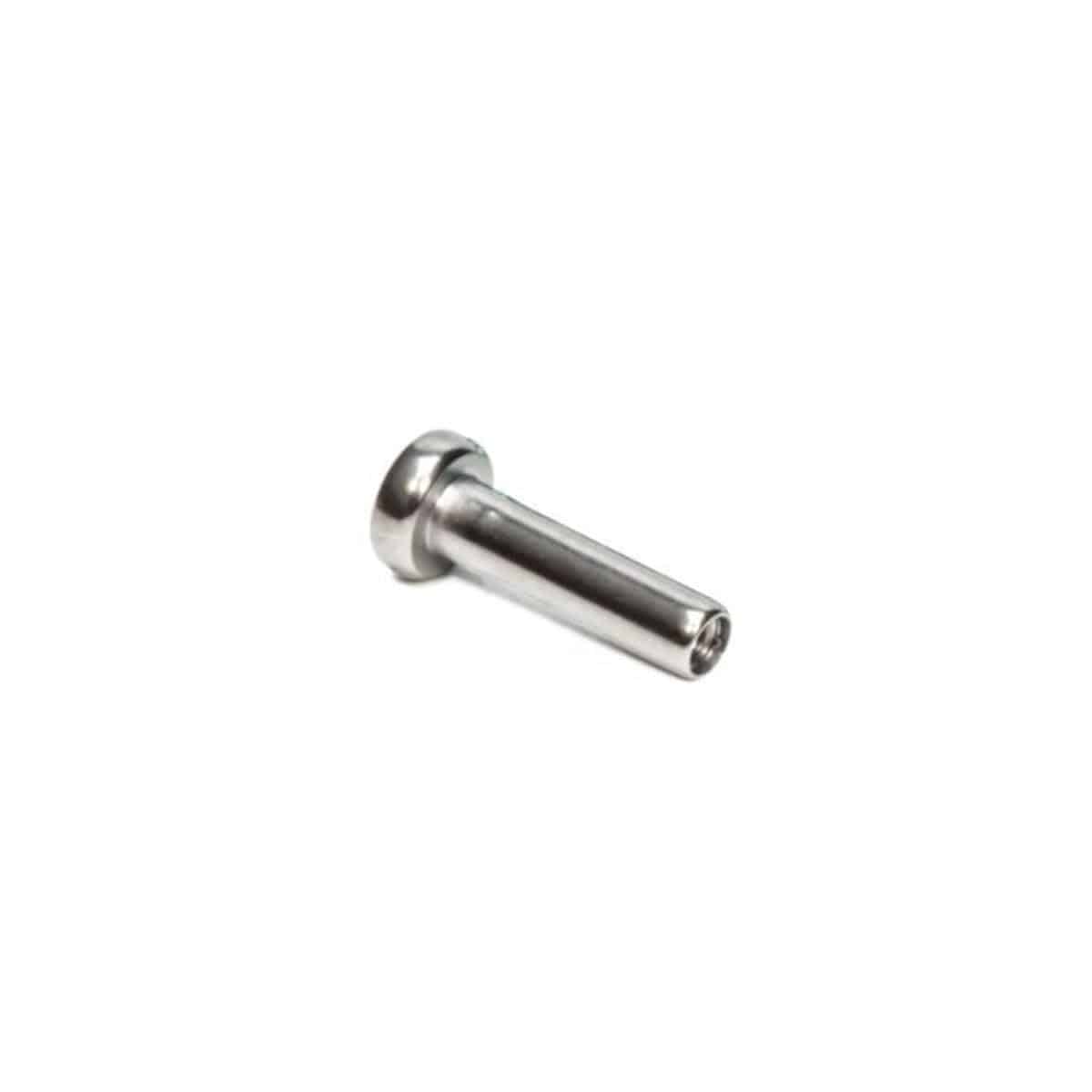 Titanium Internal Thread Labret Post 2.5mm Back - SkinKandy | Body Jewellery & Piercing Online Australia