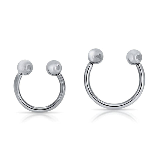 Titanium Internally Threaded Horseshoe - 16G - SkinKandy | Body Jewellery & Piercing Online Australia