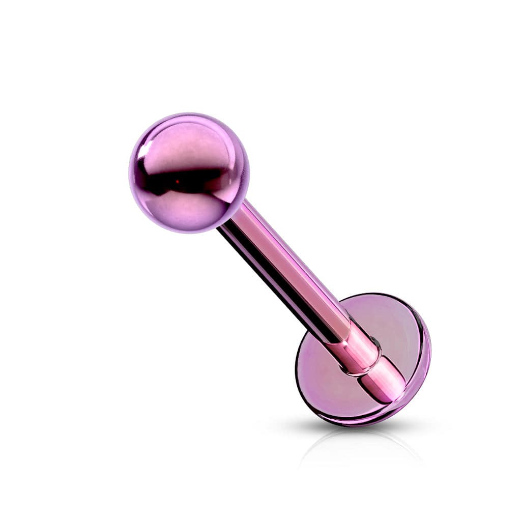 Titanium IP over Steel Labret - SkinKandy | Body Jewellery & Piercing Online Australia